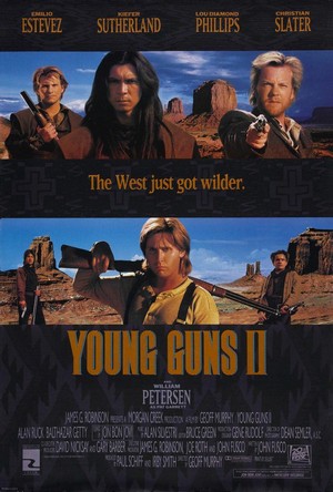 Young Guns II (1990) - poster