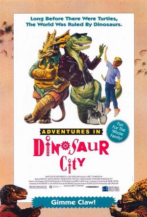 Adventures in Dinosaur City (1991) - poster