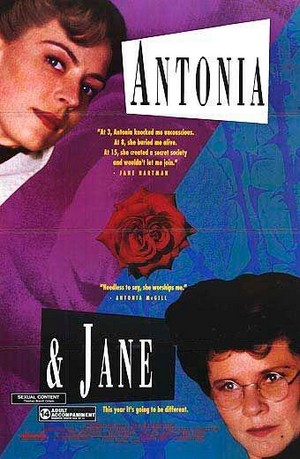 Antonia and Jane (1991) - poster