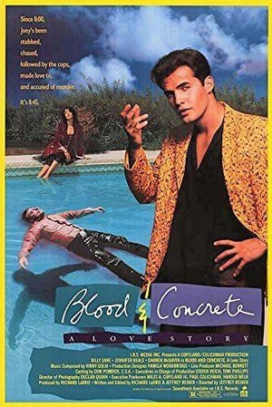 Blood and Concrete (1991) - poster