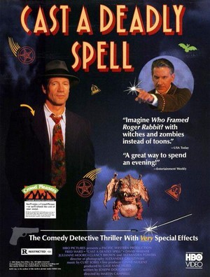 Cast a Deadly Spell (1991) - poster