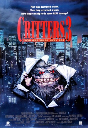 Critters 3 (1991) - poster