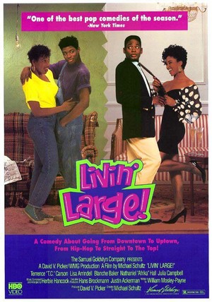 Livin' Large! (1991) - poster