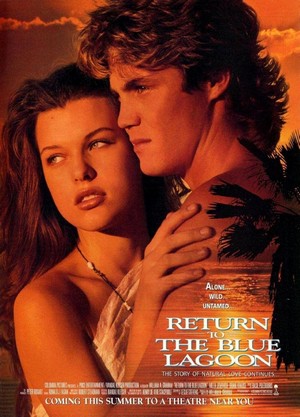 Return to the Blue Lagoon (1991) - poster