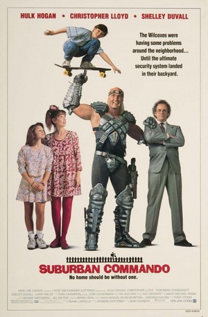 Suburban Commando (1991) - poster