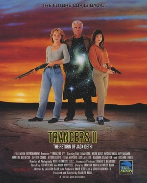 Trancers II (1991) - poster