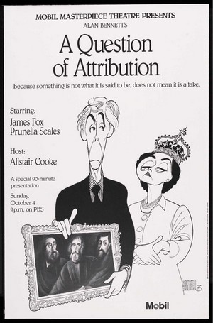 A Question of Attribution (1992) - poster
