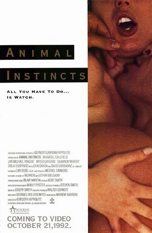 Animal Instincts (1992) - poster