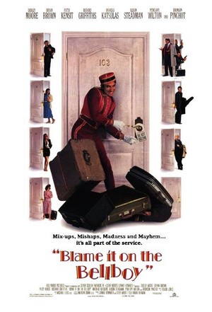 Blame It on the Bellboy (1992) - poster