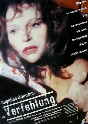 Die Verfehlung (1992) - poster