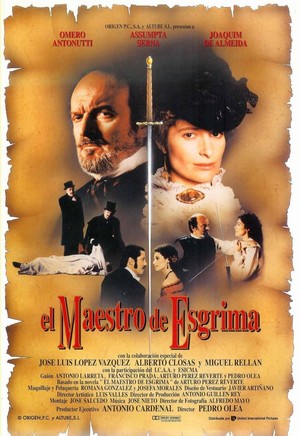 El Maestro de Esgrima (1992) - poster