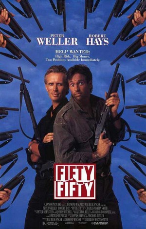 Fifty/Fifty (1992) - poster