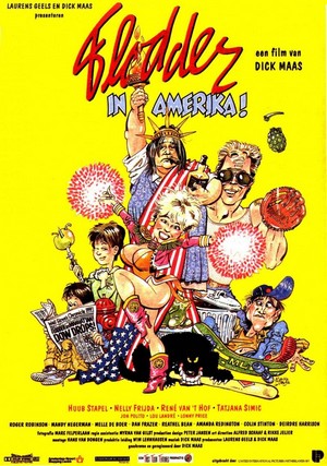 Flodder in Amerika! (1992) - poster