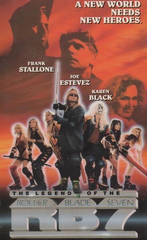 Legend of the Roller Blade Seven (1992) - poster
