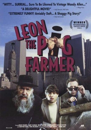 Leon the Pig Farmer (1992) - poster