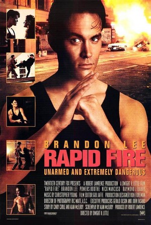 Rapid Fire (1992) - poster