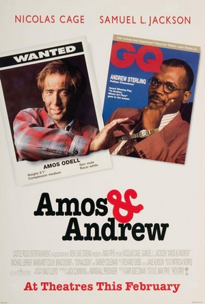 Amos & Andrew (1993) - poster