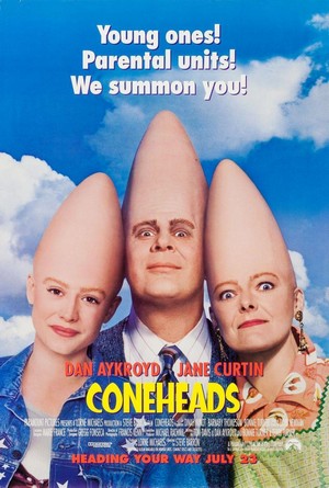 Coneheads (1993) - poster