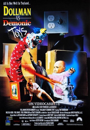 Dollman vs. Demonic Toys (1993) - poster