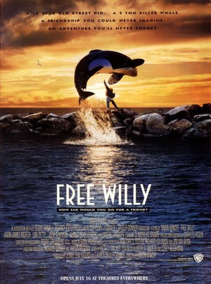 Free Willy (1993) - poster