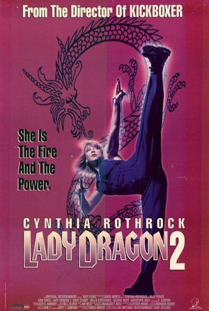 Lady Dragon 2 (1993) - poster