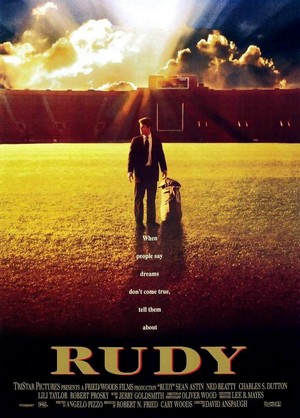 Rudy (1993) - poster