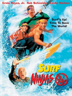 Surf Ninjas (1993) - poster