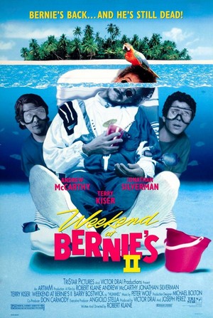 Weekend at Bernie's II (1993) - poster
