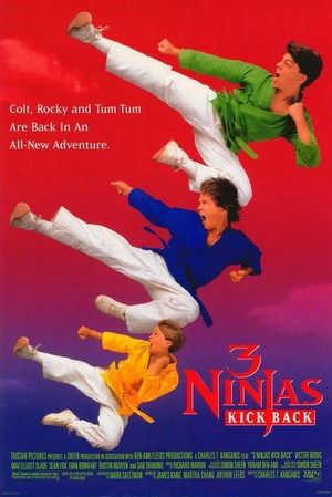 3 Ninjas Kick Back (1994) - poster