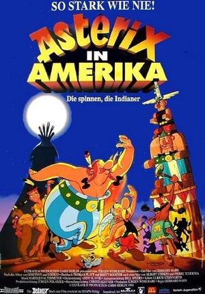 Asterix in America (1994) - poster