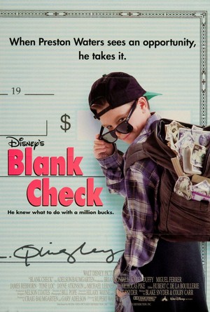 Blank Check (1994) - poster