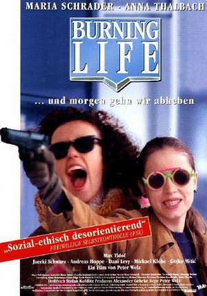 Burning Life (1994) - poster