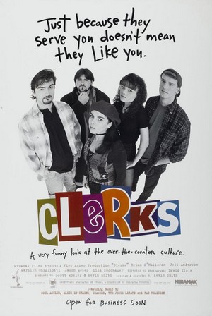 Clerks. (1994) - poster