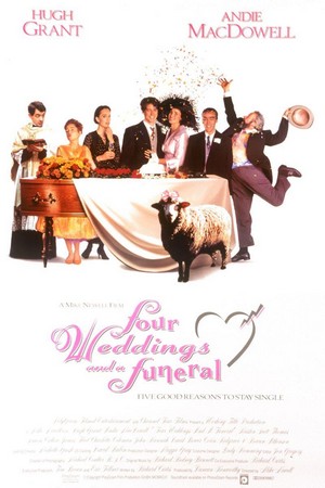 Four Weddings and a Funeral (1994) - poster