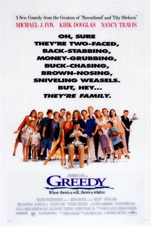 Greedy (1994) - poster