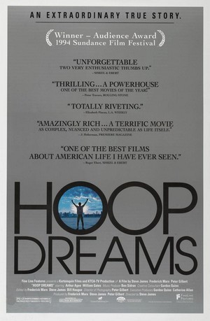 Hoop Dreams (1994) - poster