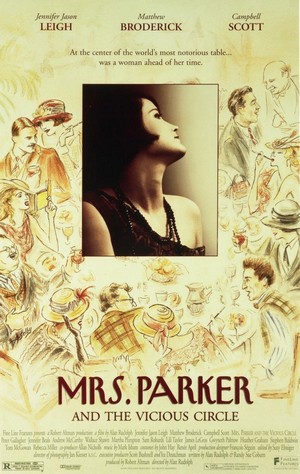 Mrs. Parker and the Vicious Circle (1994) - poster