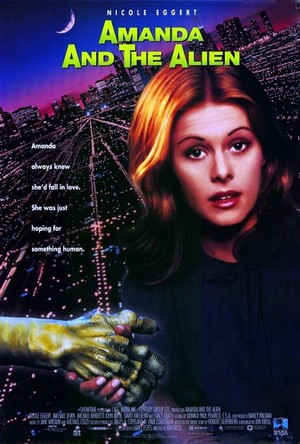 Amanda & the Alien (1995) - poster