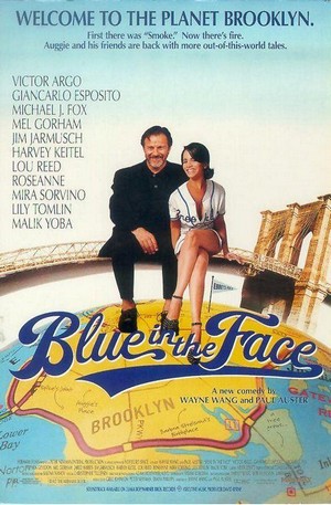 Blue in the Face (1995) - poster