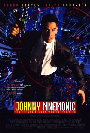 Johnny Mnemonic (1995) - poster