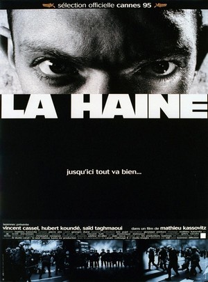 La Haine (1995) - poster