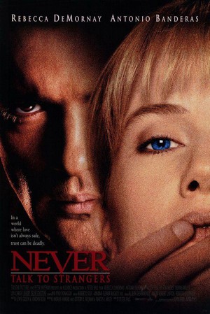 Never Talk to Strangers (1995) - poster