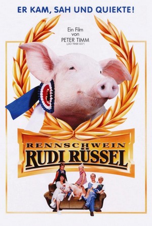 Rennschwein Rudi Rüssel (1995) - poster