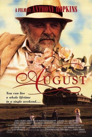 August (1996) - poster