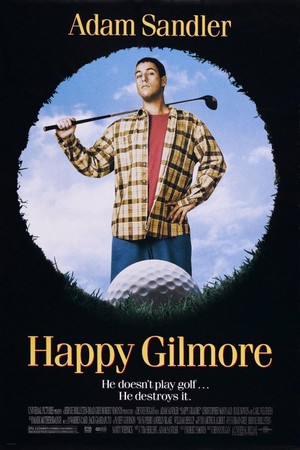 Happy Gilmore (1996) - poster