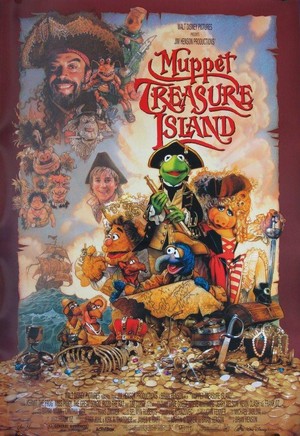 Muppet Treasure Island (1996) - poster