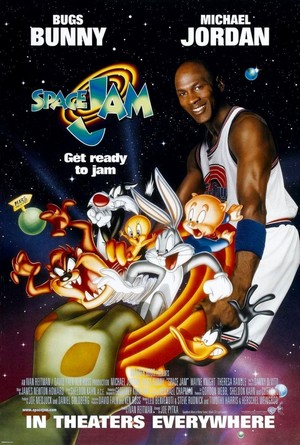 Space Jam (1996) - poster