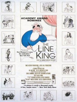 The Line King: The Al Hirschfeld Story (1996) - poster