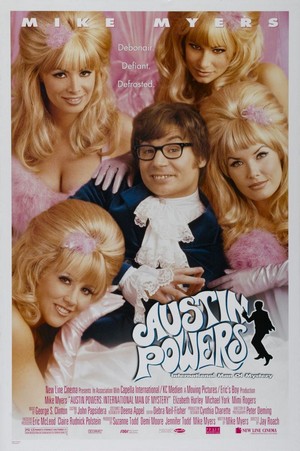 Austin Powers: International Man of Mystery (1997) - poster