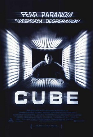 Cube (1997) - poster